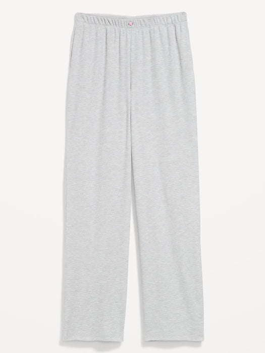 Waffle-Textured Pajama Pants