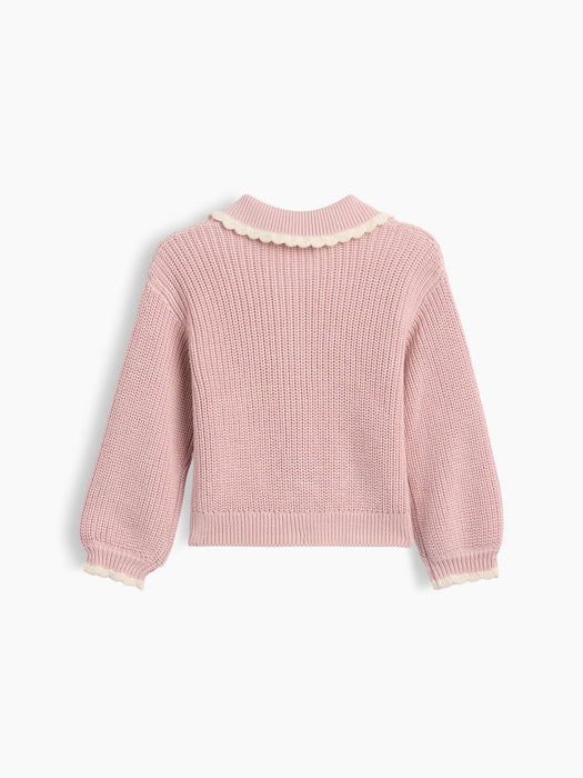 Baby & Toddler Collared Cardigan Sweater