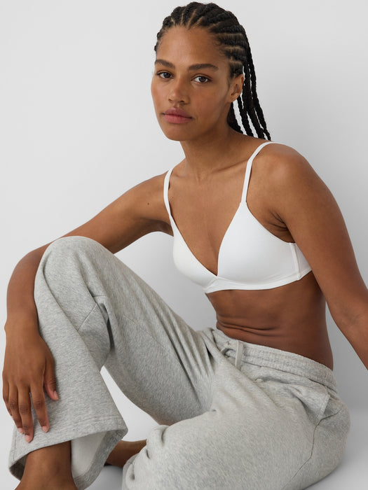 SoftMade Organic Stretch Cotton Triangle Bra