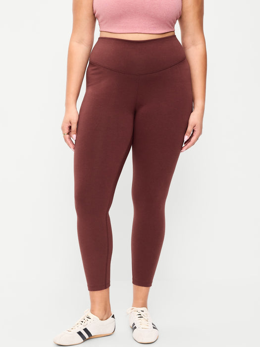 High-Waisted PowerChill 7/8 Cotton Leggings