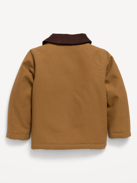 Canvas Barn Jacket for Toddler Boys
