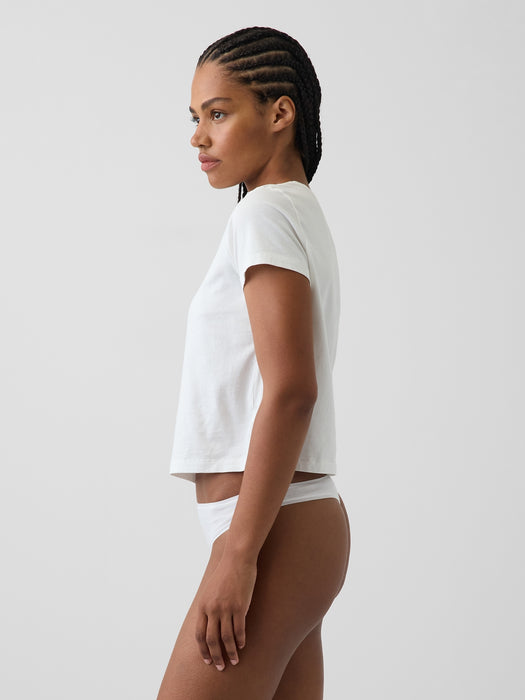 SoftMade Organic Stretch Cotton Thong