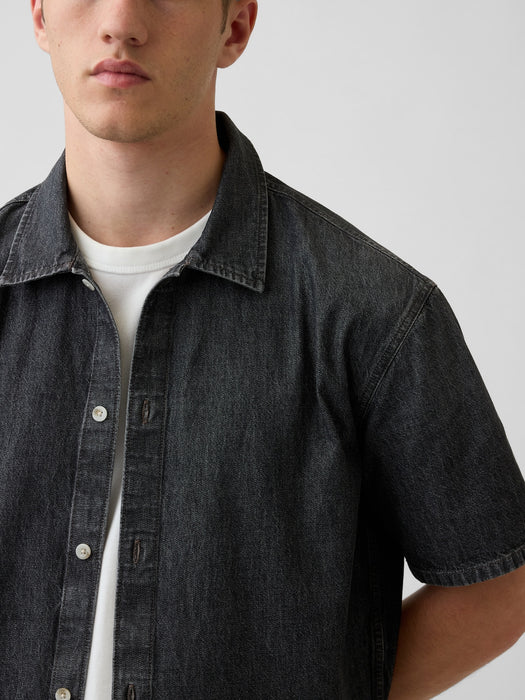 Denim Relaxed Shirt