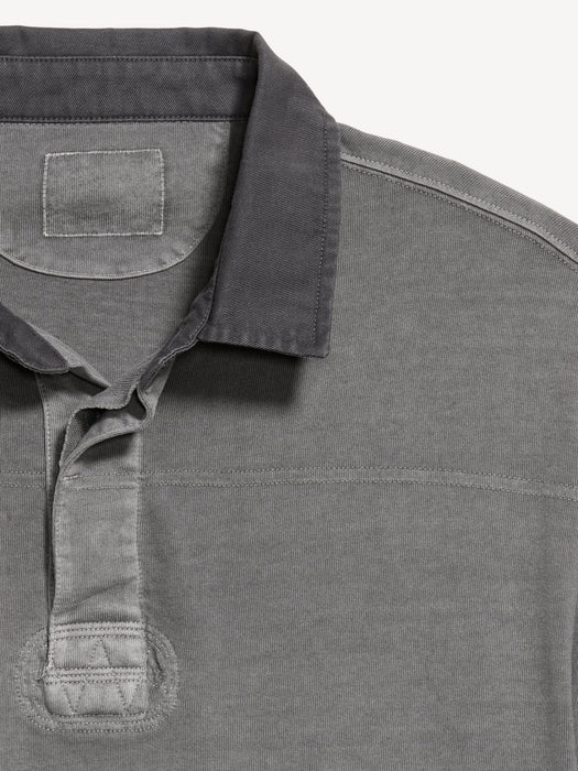 Long-Sleeve Rugby Polo