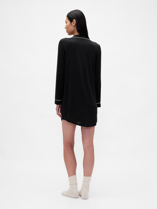 SoftMade Modal PJ Shirtdress