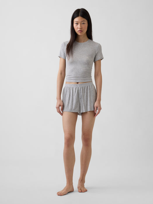 SoftMade Modal Rib PJ T-Shirt