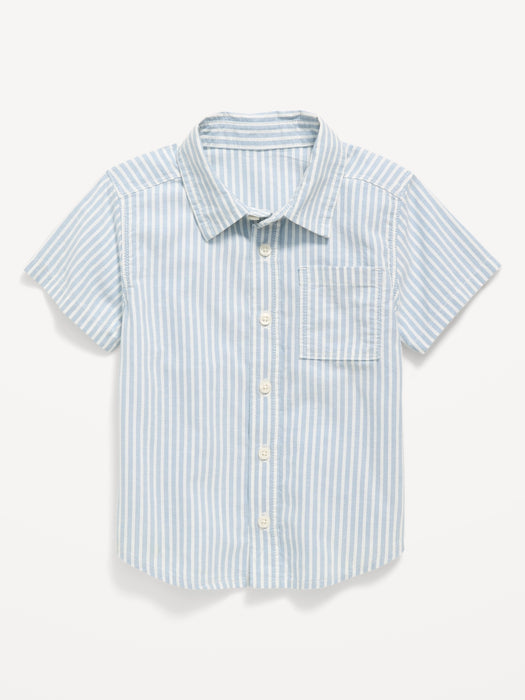 Short-Sleeve Oxford Shirt for Toddler Boys