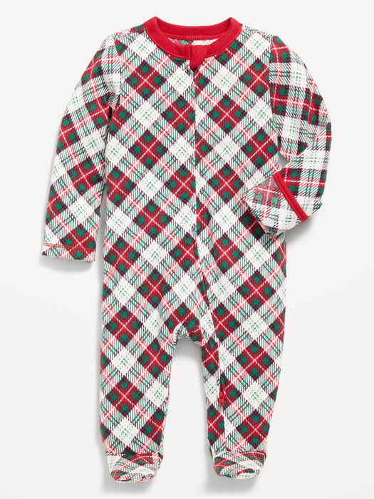 SoftMode 2-Way-Zip Sleep & Play Footed One-Piece for Baby