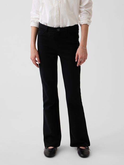 Kids Uniform Ponte Flare Pants