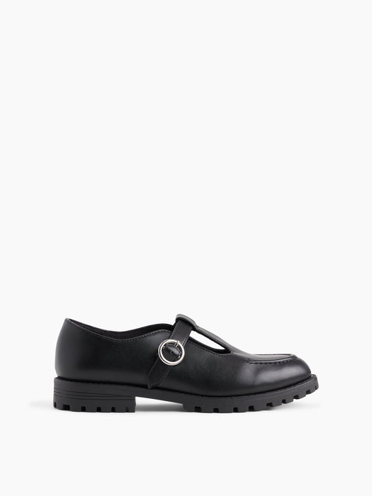 Kids T-Strap Loafers