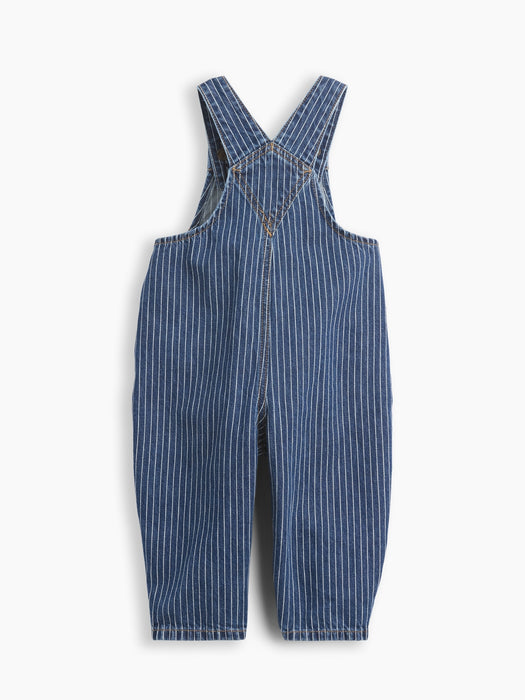 Baby Denim Stripe Brannan Bear Overalls