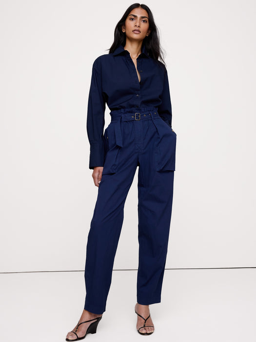 Ripstop Cotton Paperbag Pant
