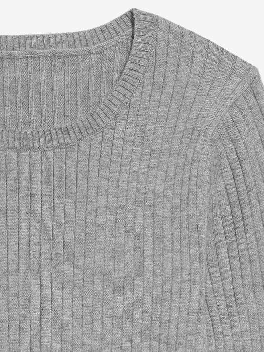 SoSoft Lite Crew-Neck Long-Sleeve Ribbed Top