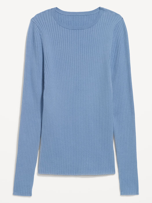 SoSoft Lite Crew-Neck Long-Sleeve Ribbed Sweater