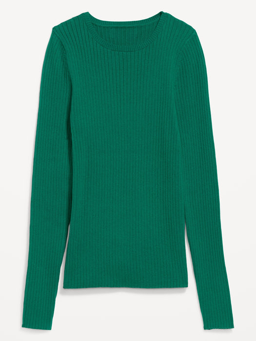 SoSoft Lite Crew-Neck Long-Sleeve Ribbed Sweater