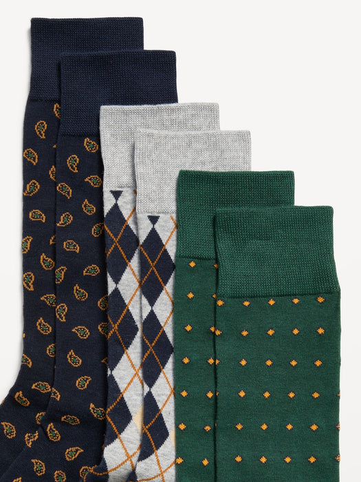 Novelty Socks 3-Pack for Men