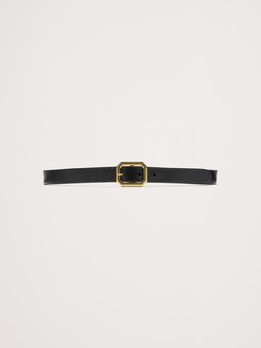Geometric-Buckle Belt