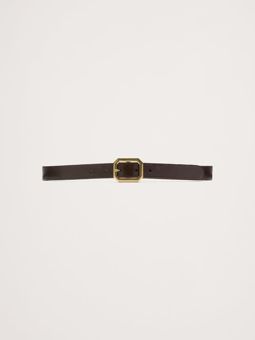 Geometric-Buckle Belt