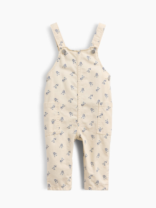Baby Floral Print Overalls