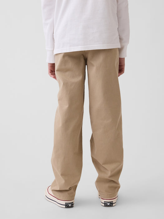Kids Uniform Stretch Loose Khakis