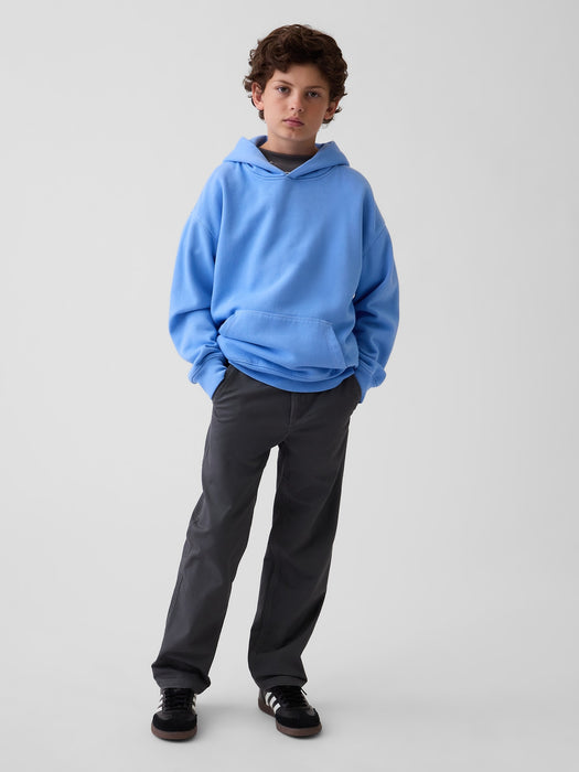Kids Uniform Stretch Relaxed Straight Khakis