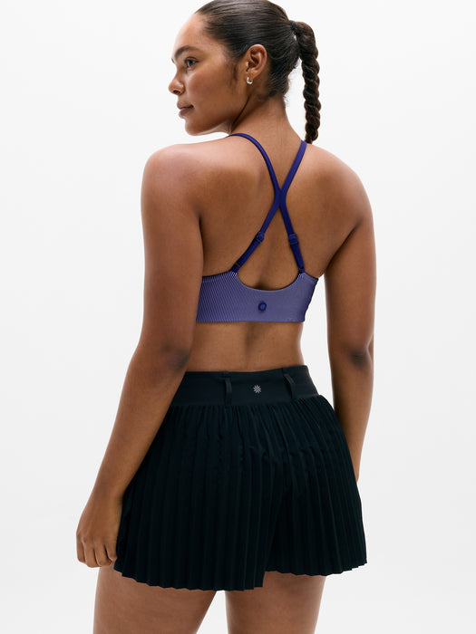 Featherweight Plissé Run Short