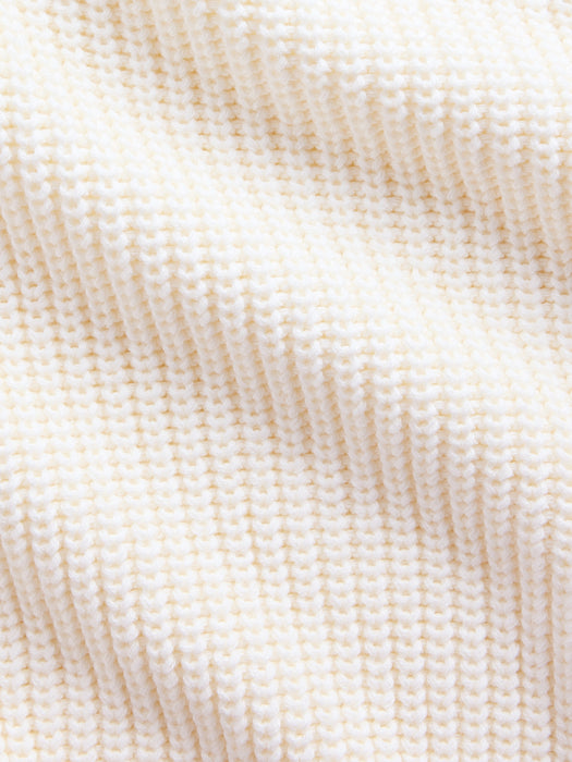 100% Cotton Oversized Shaker Sweater