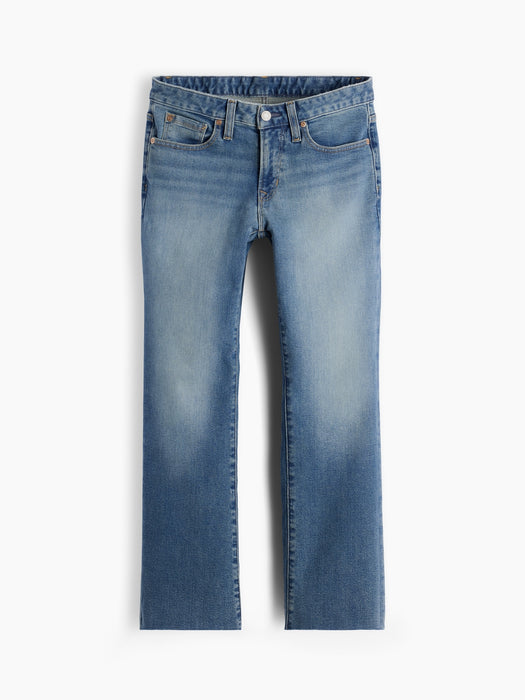 Low Rise Long & Lean Crop Jeans