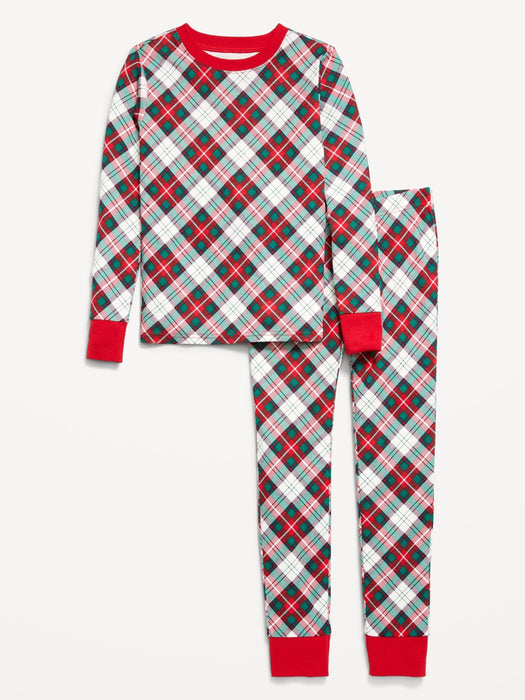 Gender-Neutral Printed Snug-Fit Pajama Set for Kids