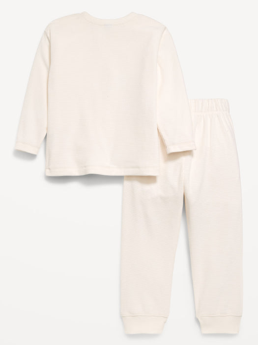 Microfleece Pajama Set for Toddler & Baby