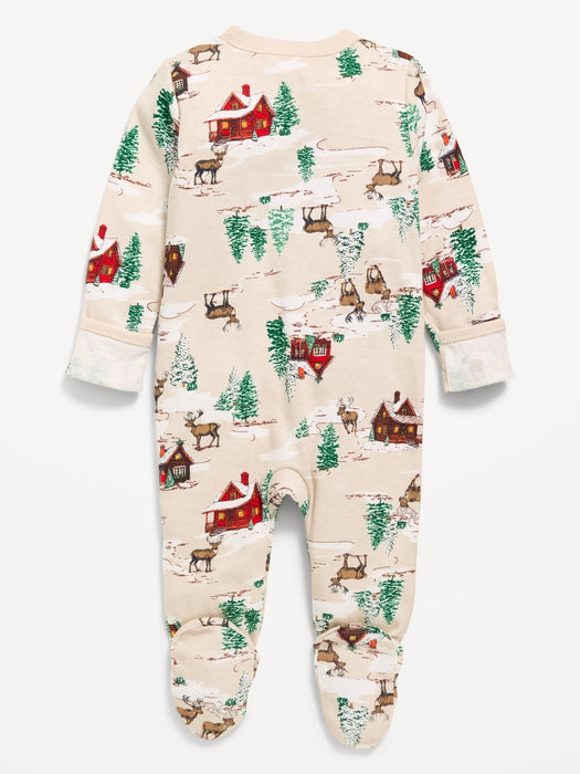 2-Way-Zip Sleep & Play Footed One-Piece for Baby