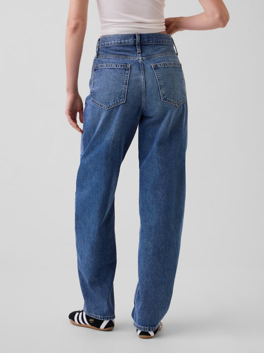 High-Rise-Barrel-Jeans