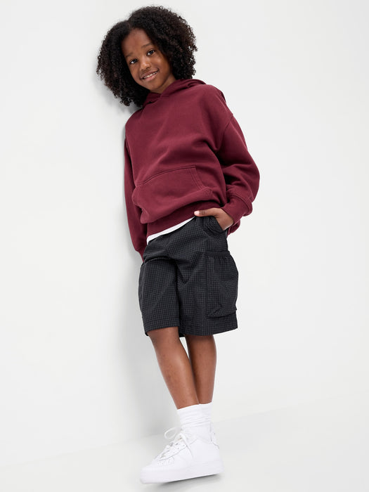 Below Knee Super Baggy Ripstop Cargo Shorts for Boys