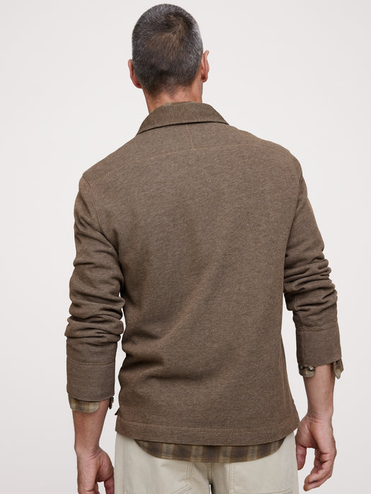 Slub Double-Knit Polo