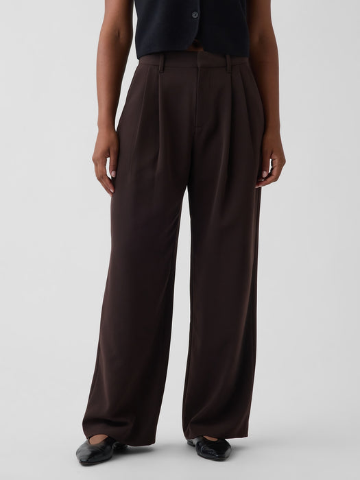 Curvy 365 High Rise Pleated Trousers