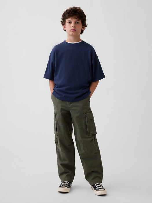 Kids Loose Cargo Pants