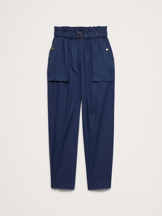 Ripstop Cotton Paperbag Pant