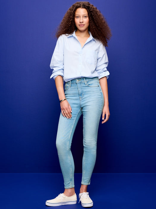 Extra High-Waisted Rockstar 360° Stretch Super-Skinny Jeans