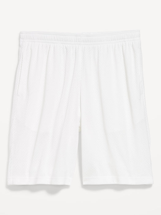Baggy Mesh Shorts -- 9-inch inseam