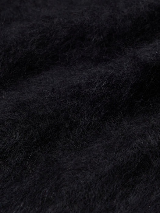 Brushed Wool-Cashmere Triangle Scarf