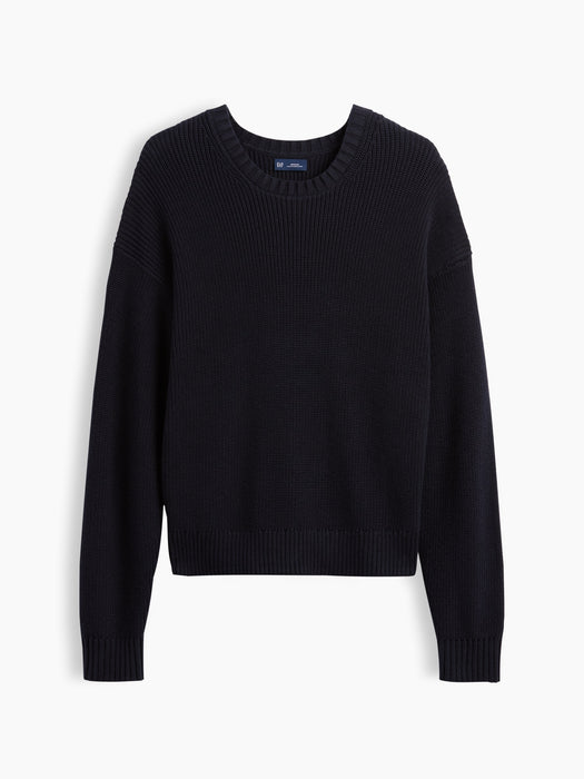 Relaxed Shaker Sweater
