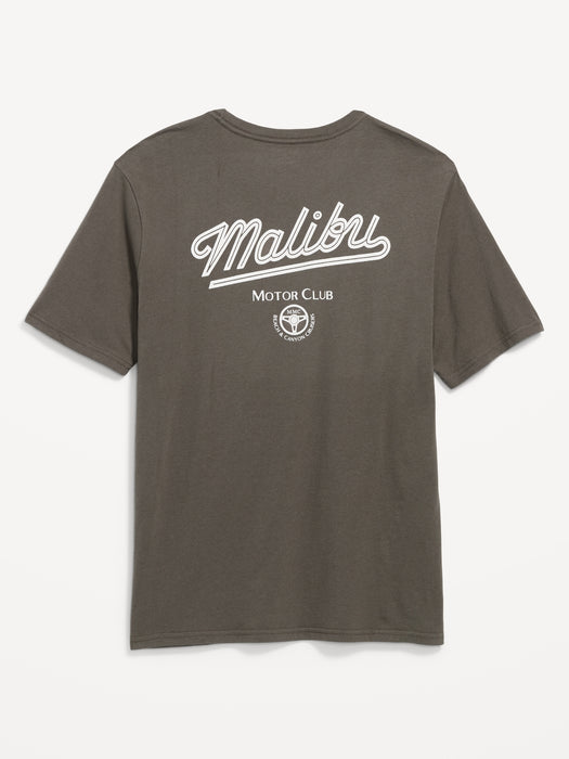 Soft-Washed Crew-Neck Graphic T-Shirt