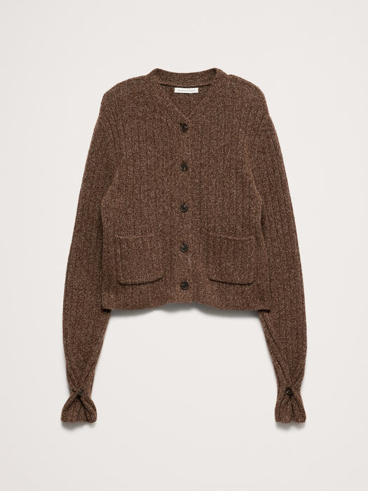 Oversized Bouclé Cardigan