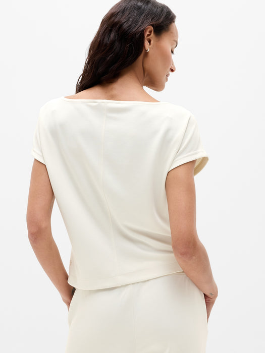 Seasoft Boat Neck Tee