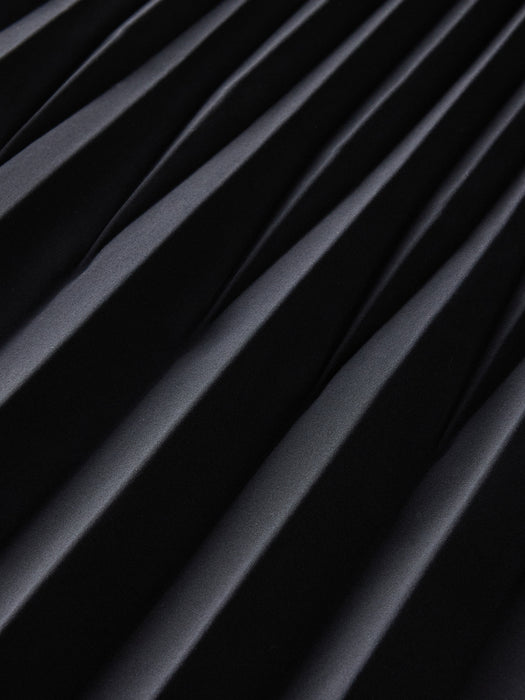 Featherweight Plissé Dress