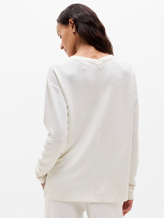 Seasoft V-Neck Sweatshirt
