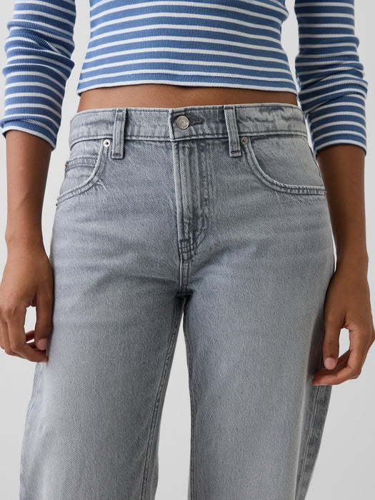 Mid Rise Straight Taper Jeans