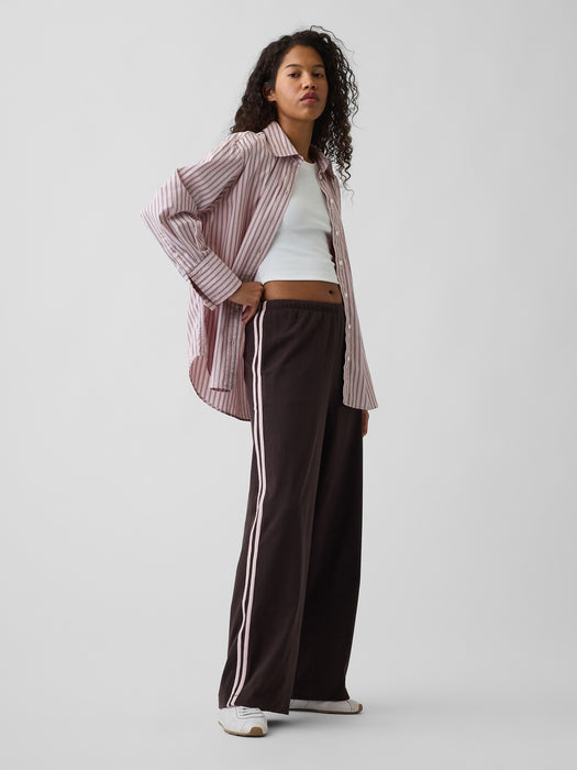 Knit Relaxed Track Pants
