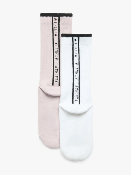 Athleta Novelty Crew Sock 2-Pack