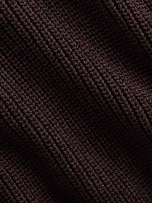 100% Cotton Oversized Shaker Sweater